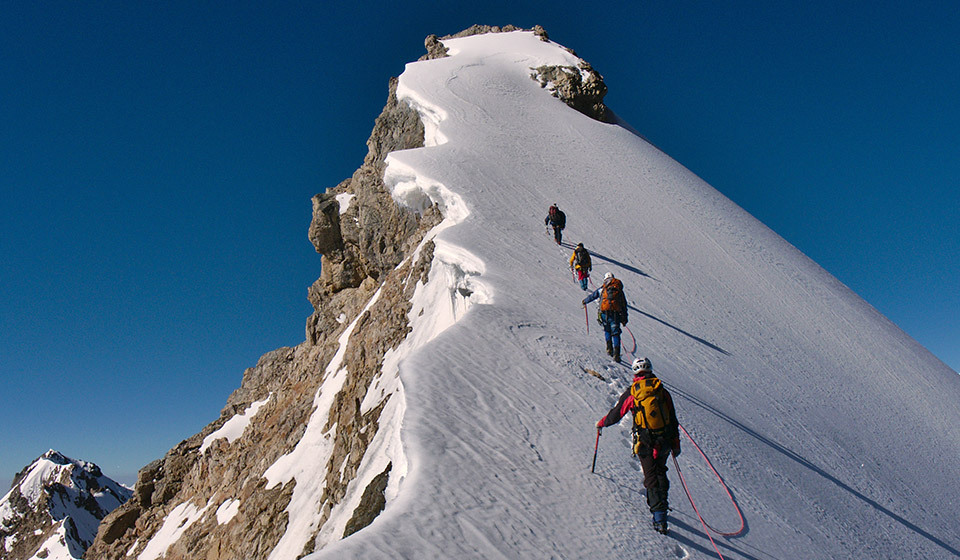 Climbing up a new mountain
